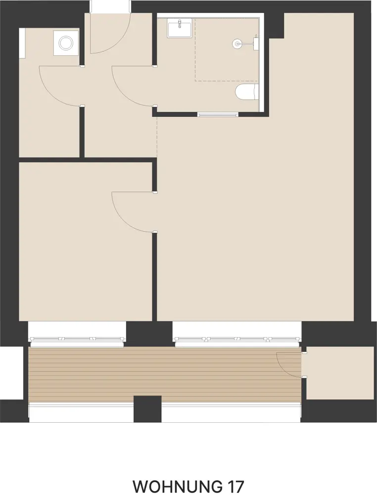Grundriss WG 17