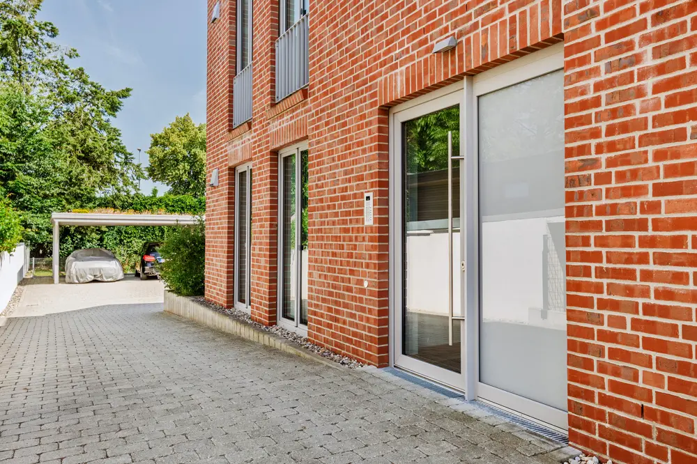 Gepflegter Hauseingang