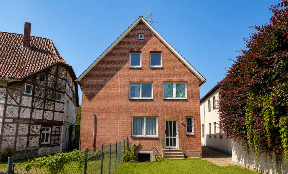 Rückansicht des Gebäudes