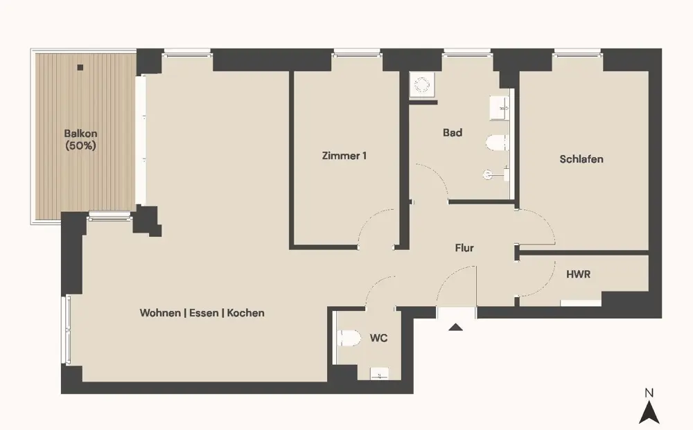 Wohnung 19 Grundriss