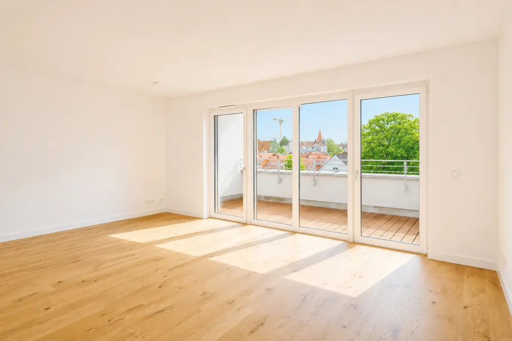 Wohnen mit Dachterrasse