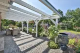 Überdachter Terrassenbereich