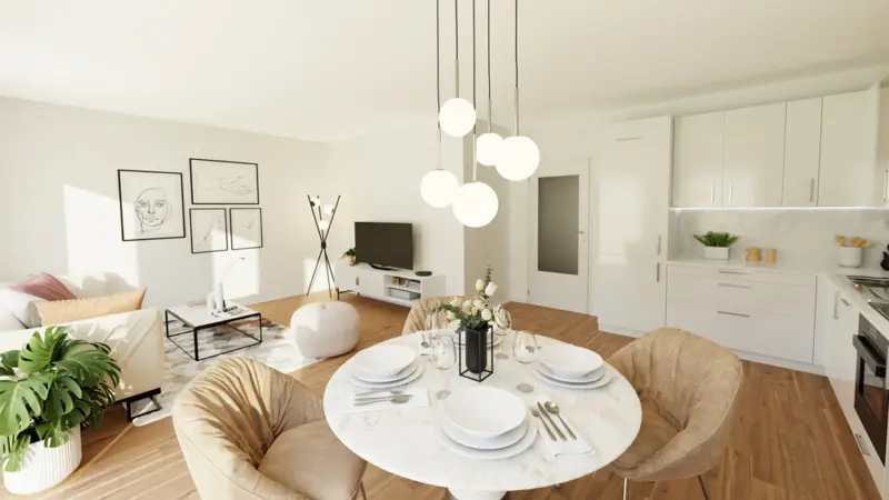 Beispiel Wohnzimmer Referenzobjekt