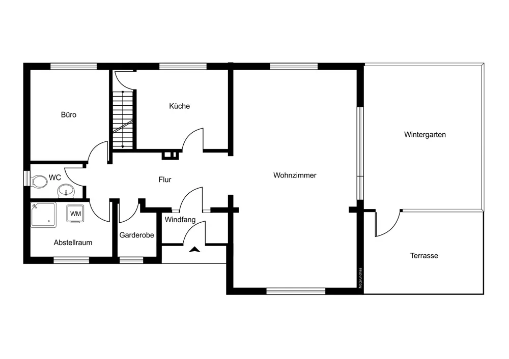 Grundriss Erdgeschoss